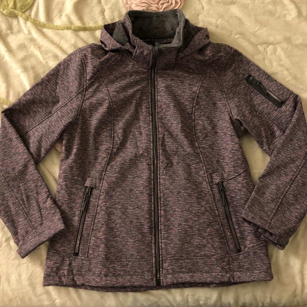 Free Country Soft Shell Zip Jacket Large NWT